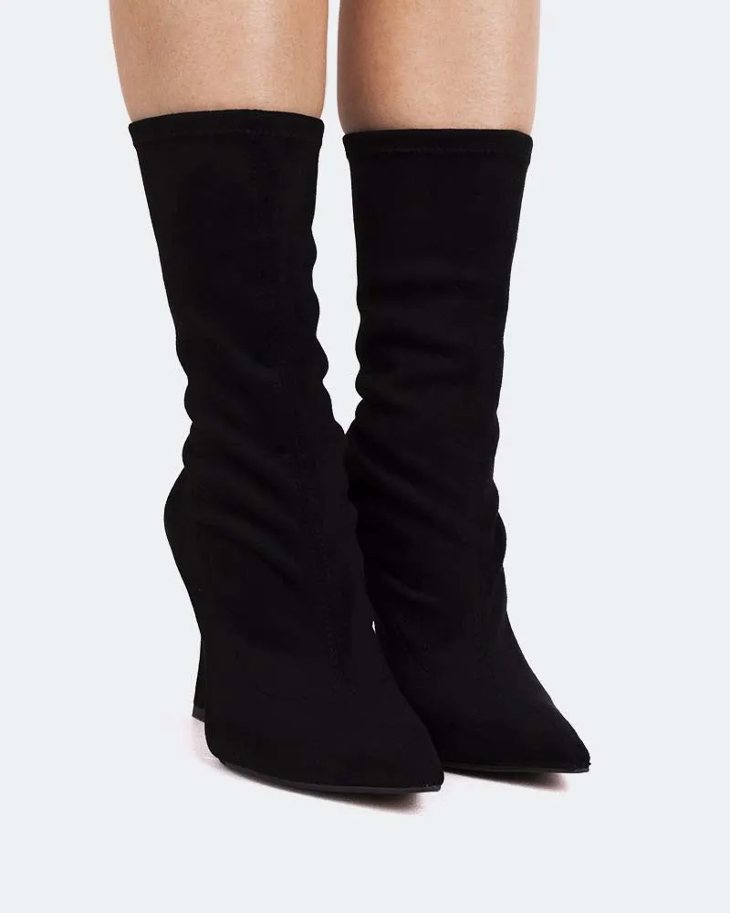 ze Black Suede Stretch Essentials, Redesigned