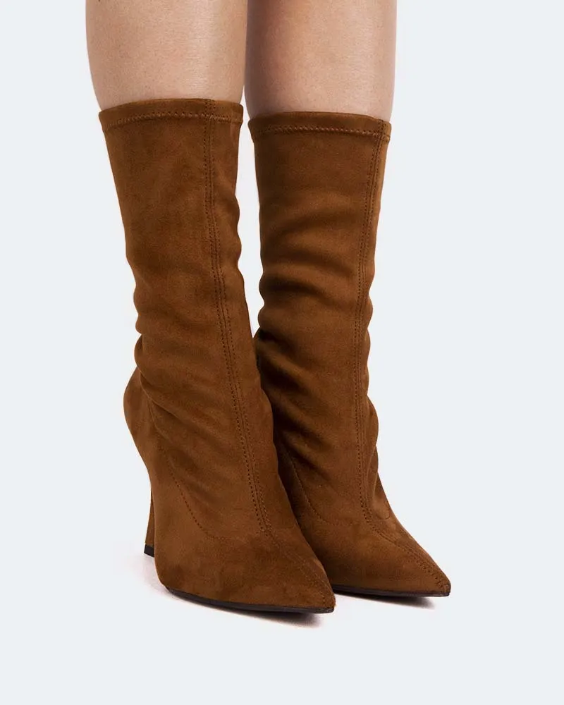 ze Tan Suede Stretch Active Ease