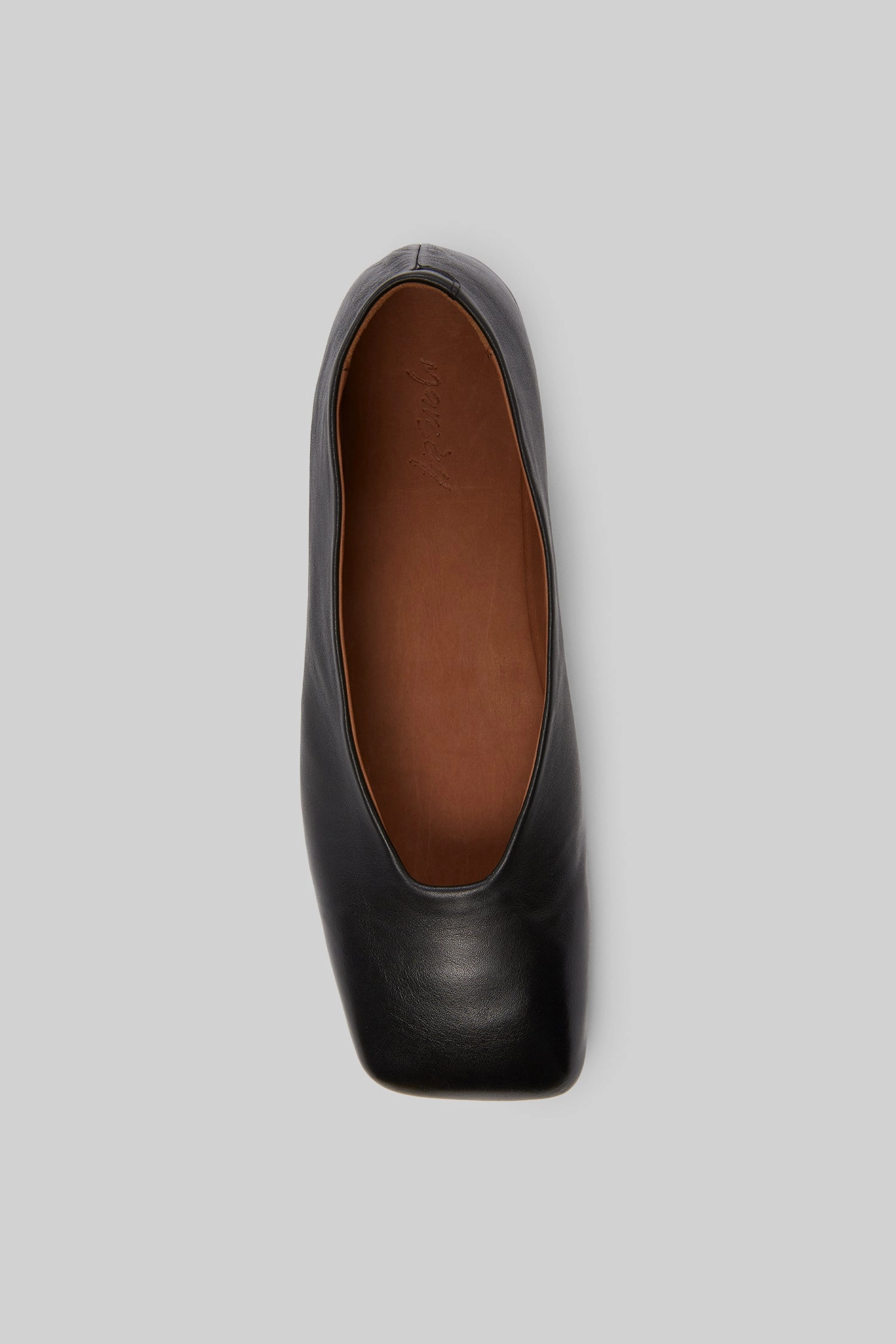 Spatolona Leather Shoe In Black Made To Roam