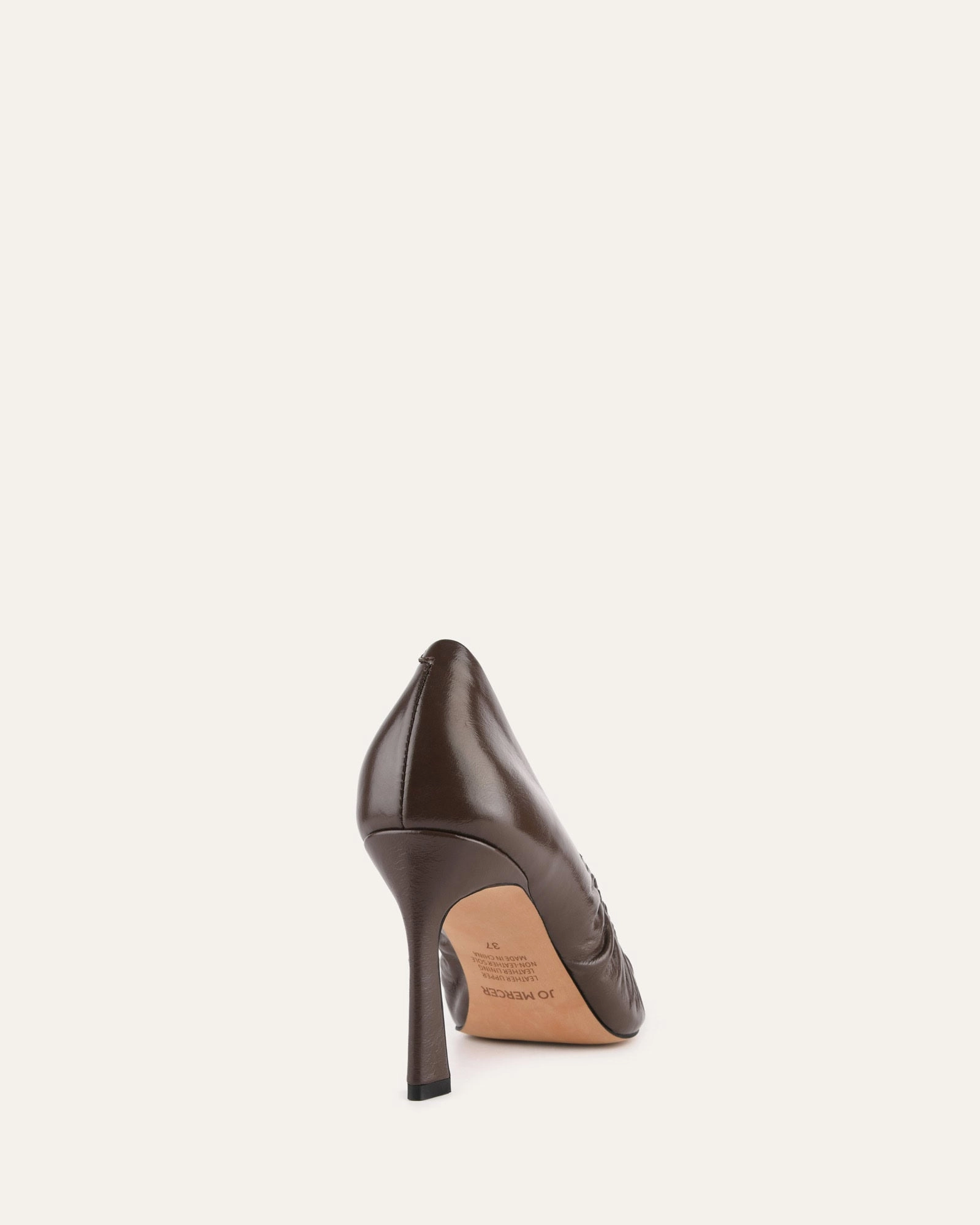 Go-To Gear Sinclair High Heels Dark Rye Leather