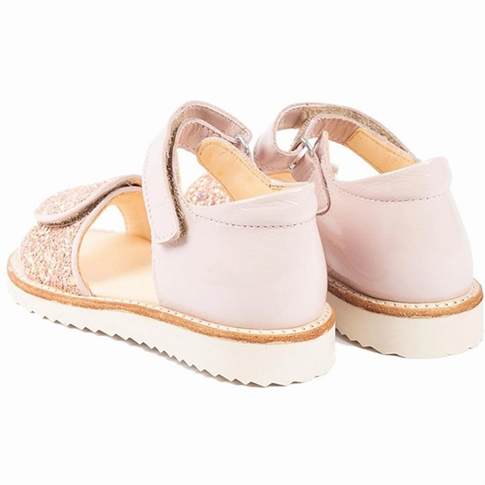 Streamline-Ready Angulus Sandals Pale Rose/Rose Glitter