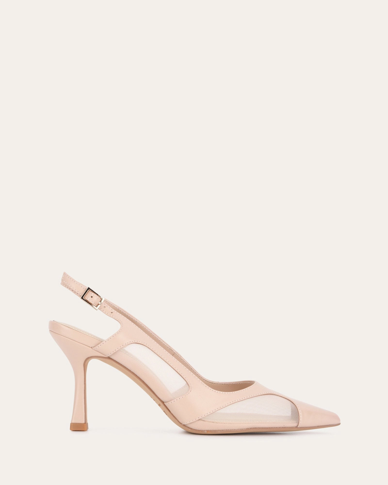 Elevated Layers Arrow High Heels Rose Pink Multi