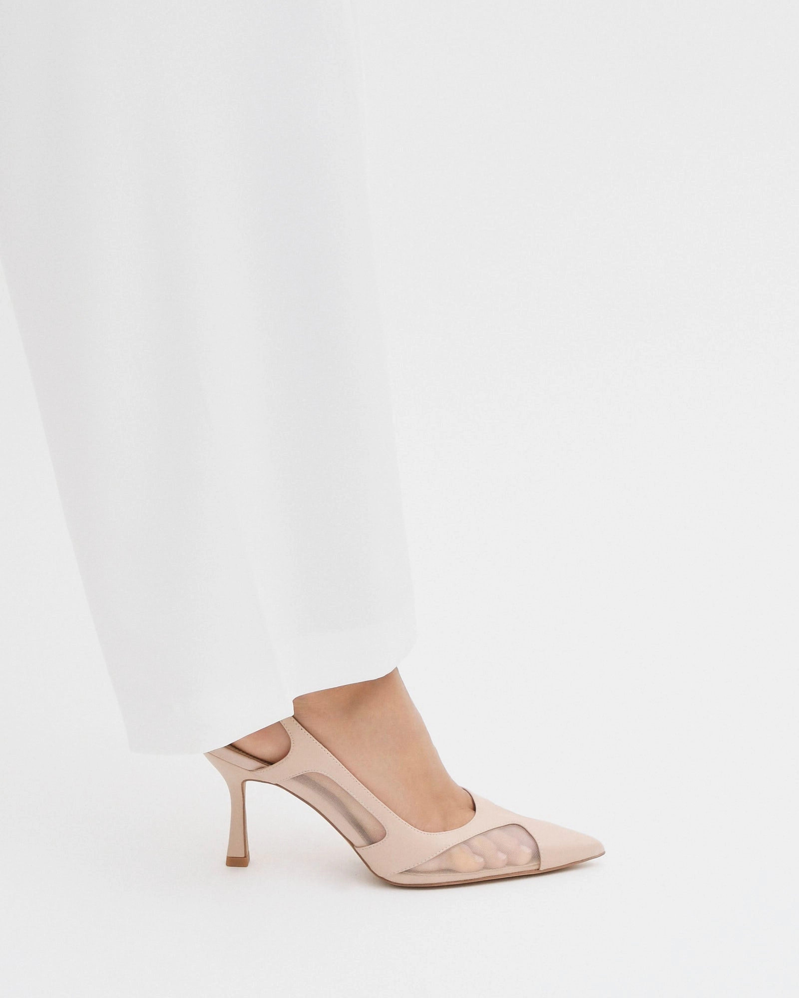 Neutral Layers Arrow High Heels Rose Pink Multi