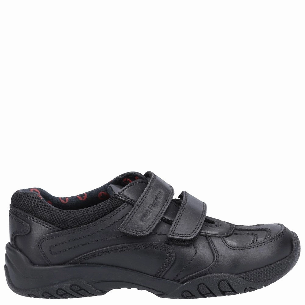 Season-Neutral Hybrid Life Hush Puppies Jezza 2 Touch Fastening Junior School Shoes