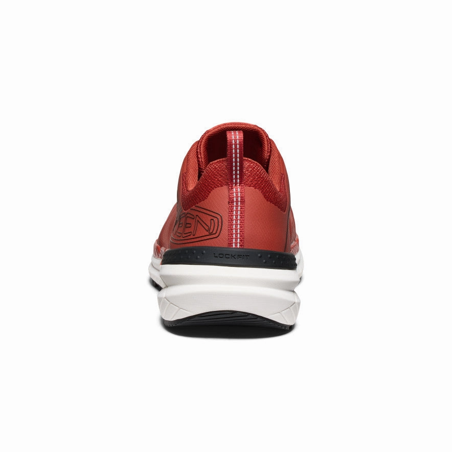 Go With Flow Multi-Context Style Men'S Speedworks Work Sneaker (Carbon Toe)  |  Red Ochre/Black