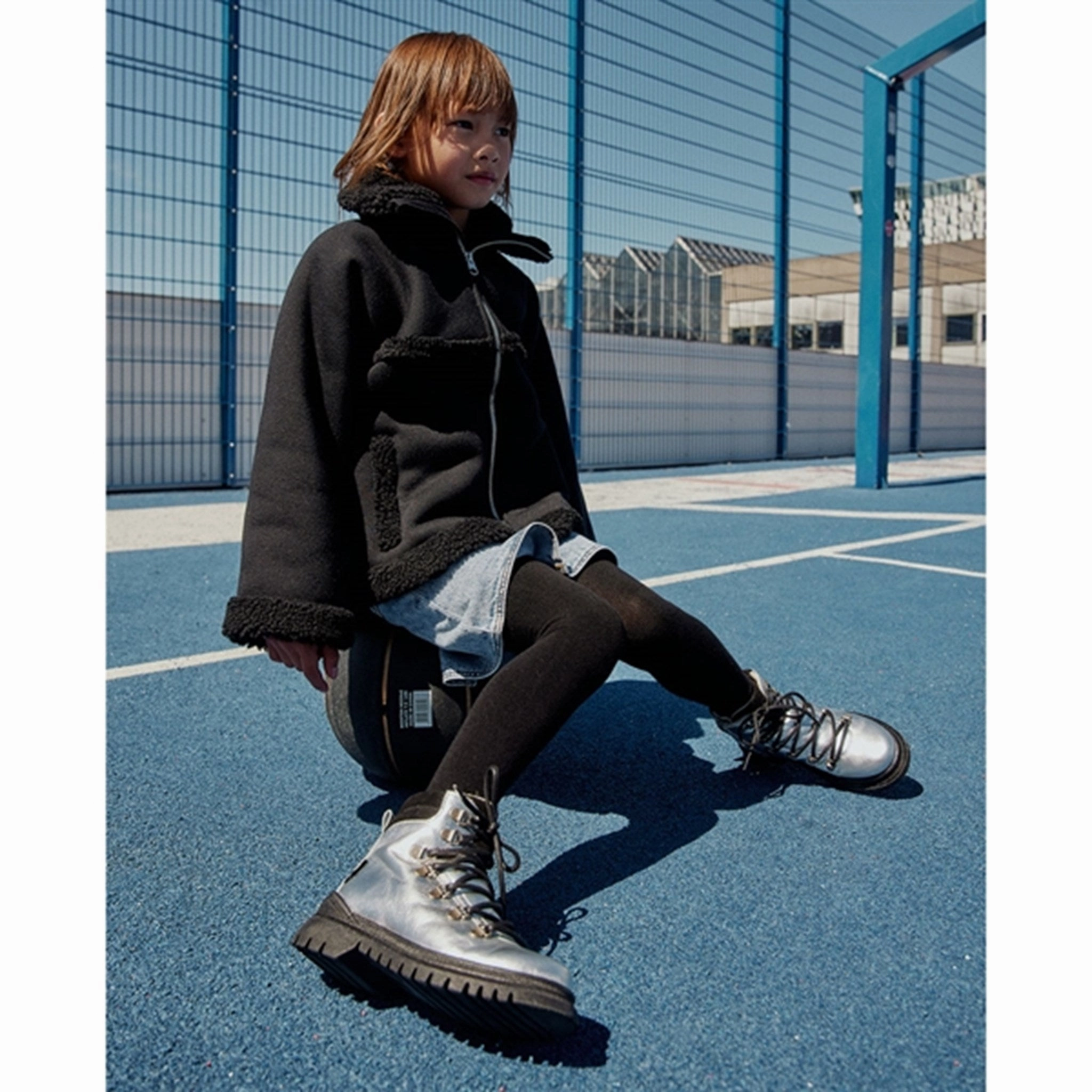 Angulus Tex Lace Boots With Zipper Silver/Black Function-Refined Precision In Style