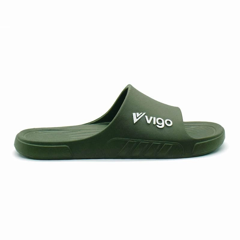 Vigo Skid Sandals - Olive Timeless Motionwear Functional Ease