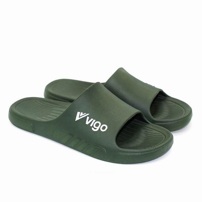 Vigo Skid Sandals - Olive Motion Elements Simple City