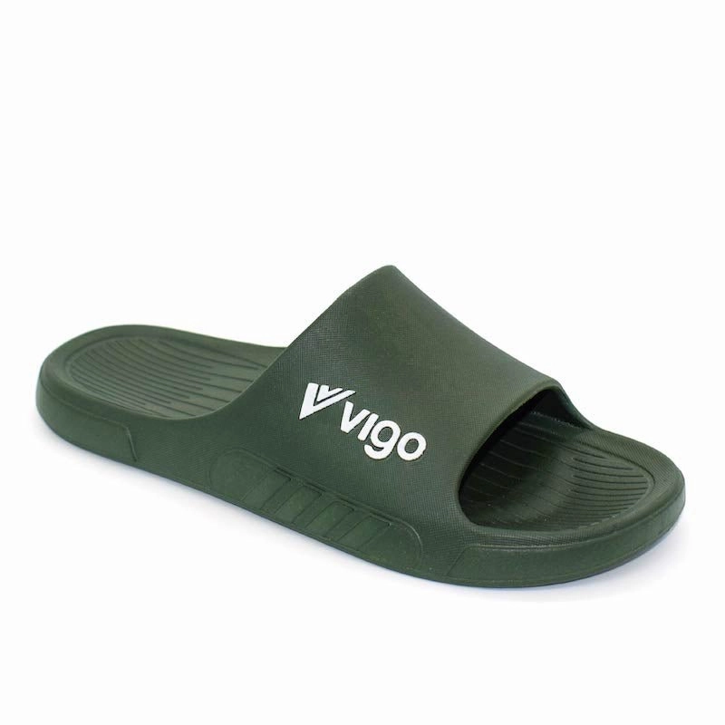 Vigo Skid Sandals - Olive Adapt To Flow Mindful Motion