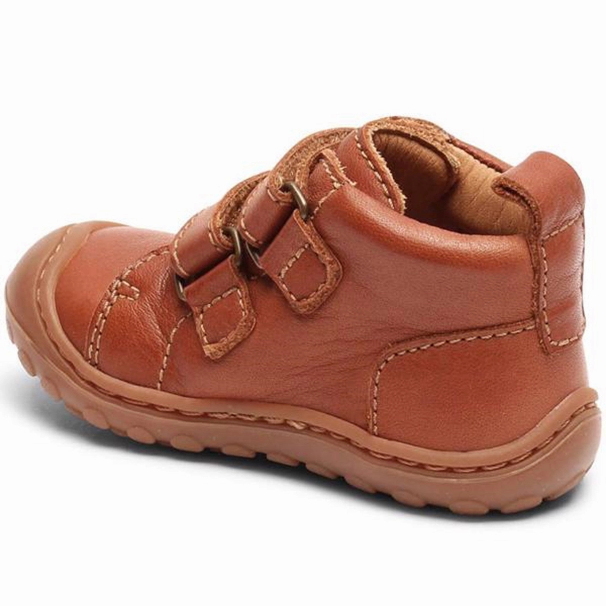 Bisgaard Prewalker Velcro Cognac City-Fit Less Is More