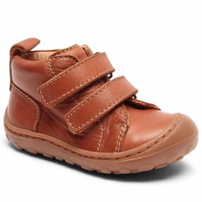 Bisgaard Prewalker Velcro Cognac City-Proof