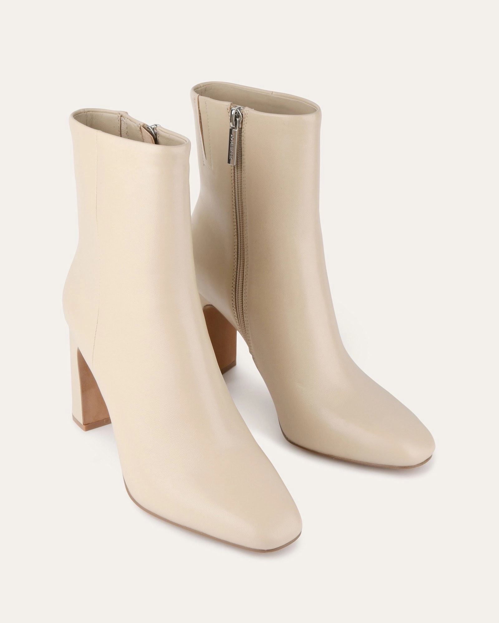Urban Optimized Suki High Ankle Boots Sand Leather