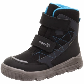Life In Layers Superfit Black/Turquoise Mars Boots With Warm Lining