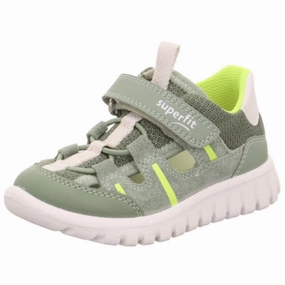 Superfit Lightgreen/Yellow Sport7 Mini Sneakers Crafted Quality