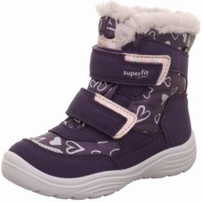 Layer Light Modern Pattern Superfit Lilac Crystal Boots