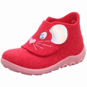 Superfit Pink/Rose Happy Octi Slippers With Warm Lining Everyday Motionwear