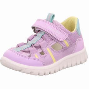Superfit Violett/Yellow Sport7 Mini Sneakers Shift-Mode