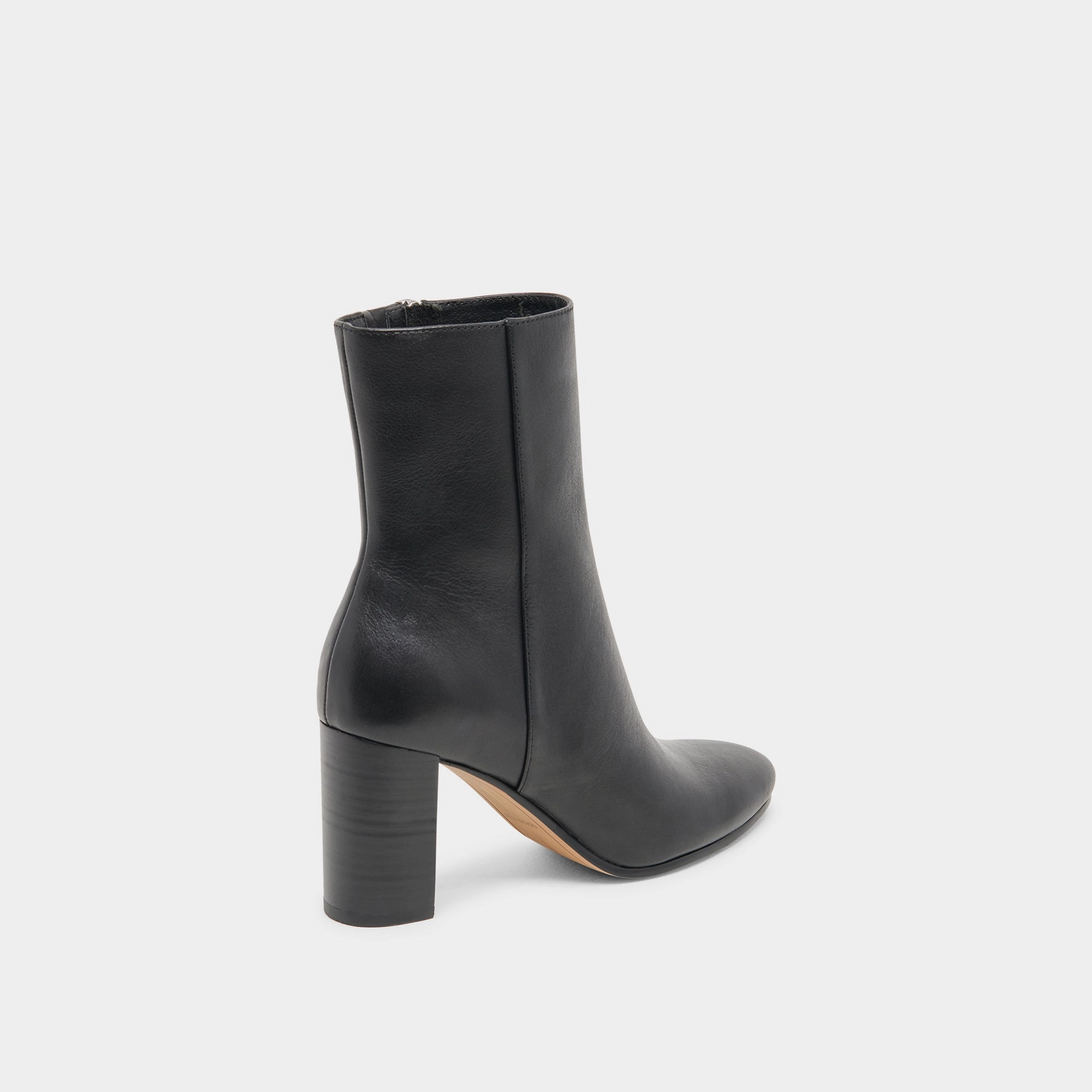 Modern Identity Designed For Days Suzy Booties Black Leather