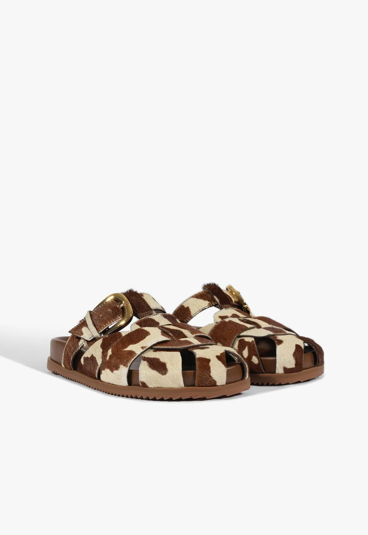 Sydney Calf Hair Clog Dynamic Essentials