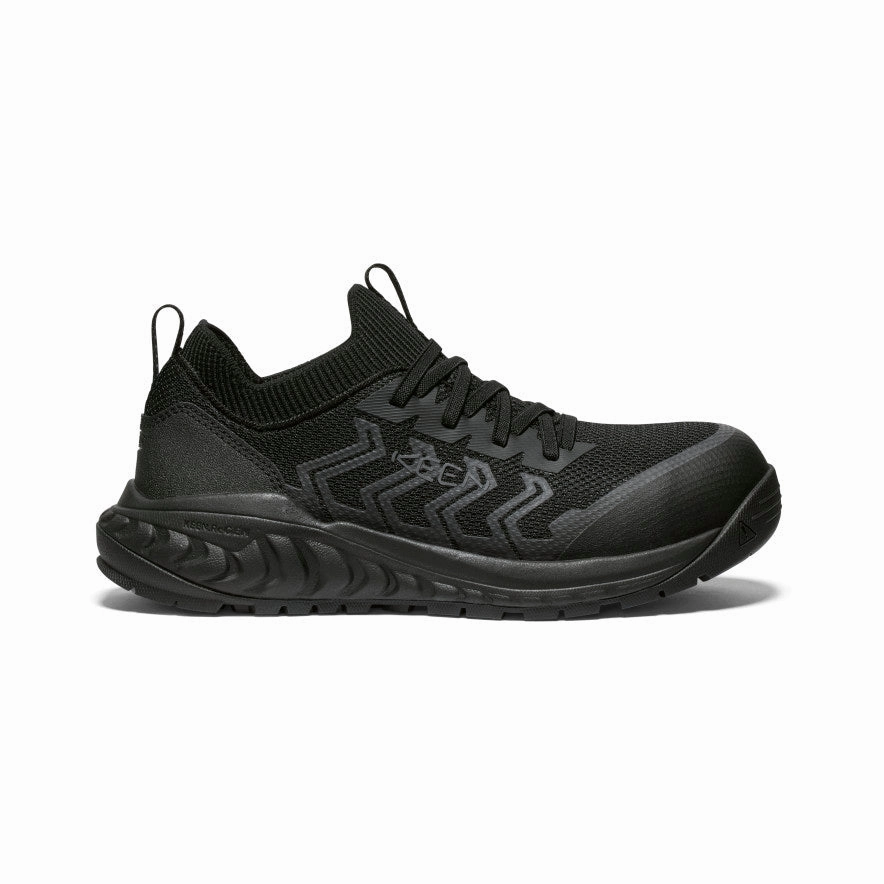Your Livewear Versatility Matters Women'S Arvada Shift Work Sneaker (Carbon Toe)  |  Black/Magnet