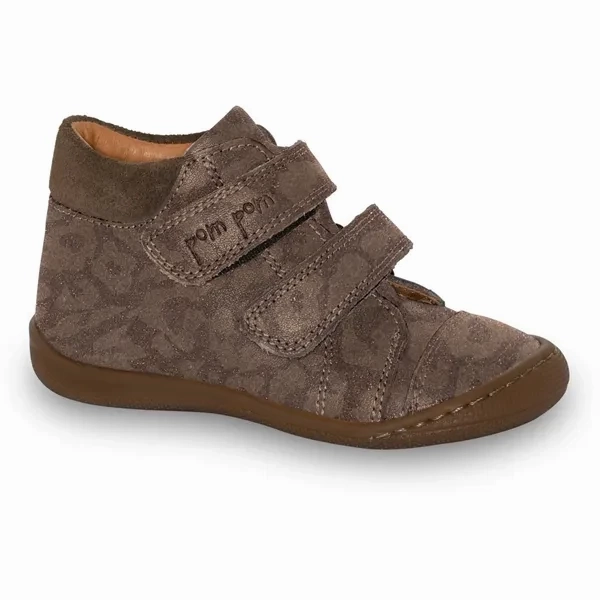 Anyday Style Urban-Motion Fit Pom Pom Starters Velcro Latte Leo