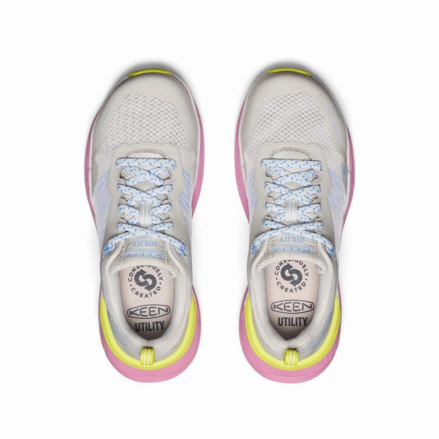 Active-Inspired Wear Anywhere Women'S Speedworks Esd Work Sneaker (Carbon Toe)  |  Alloy/Moonlight Mauve