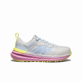 Adapt And Go Confident Layers Women'S Speedworks Esd Work Sneaker (Carbon Toe)  |  Alloy/Moonlight Mauve