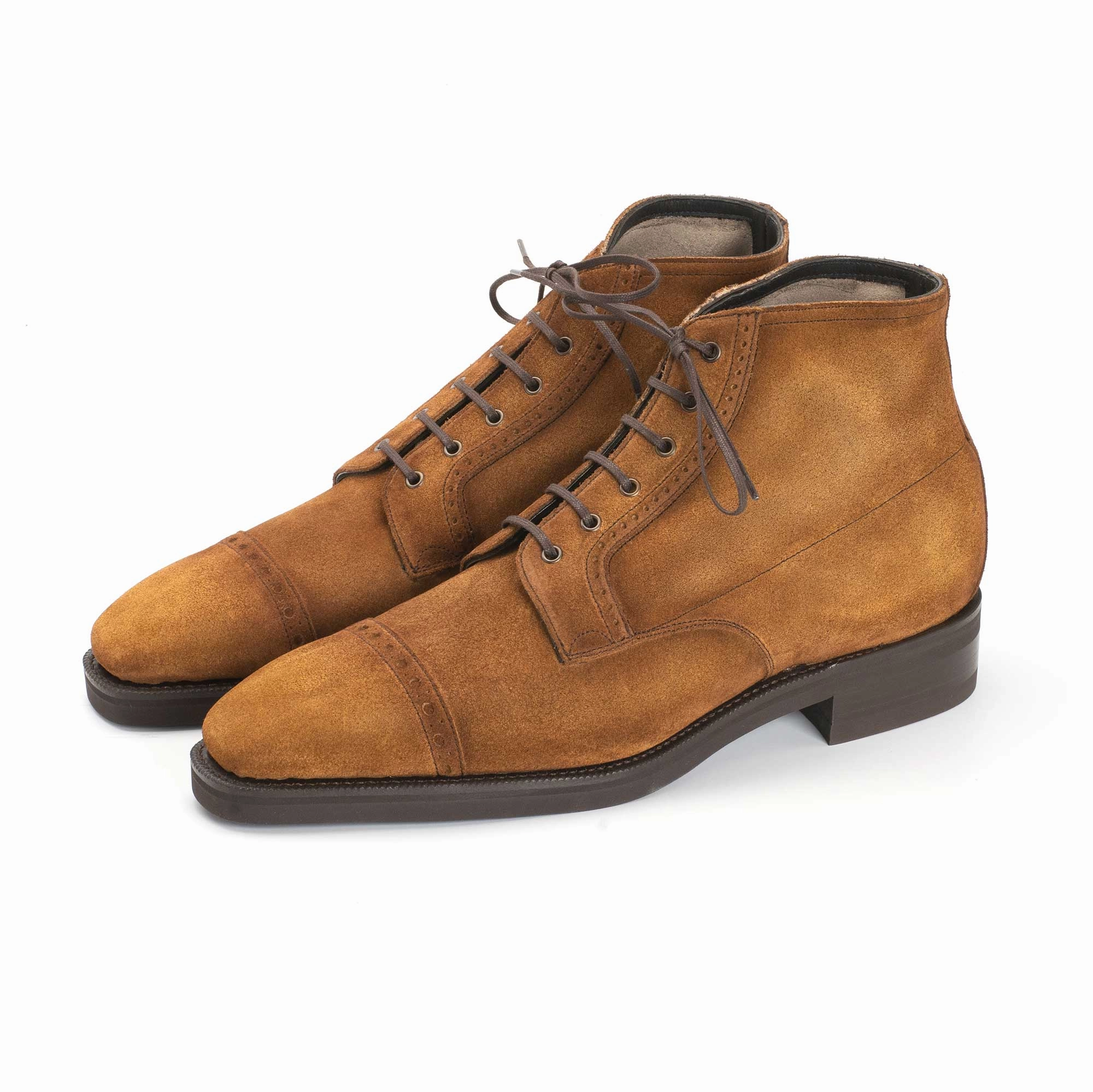 Tapies Derby Boot Gmto - Golden Maple Handmade Patina Fresh Silhouette Smart Function
