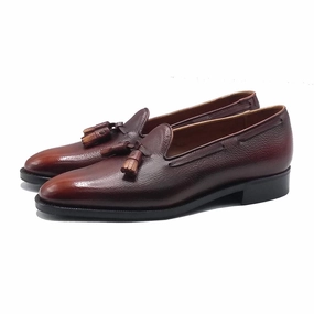 Adapt To Flow Tassel Loafer Mto - Mahogany Patina
