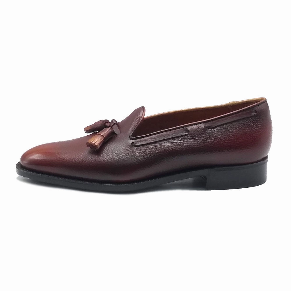 Engineered Fit Tassel Loafer Mto - Mahogany Patina