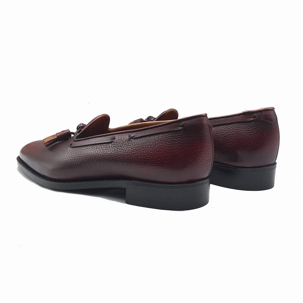 Tassel Loafer Mto - Mahogany Patina Versatile Soul Everyday Ease