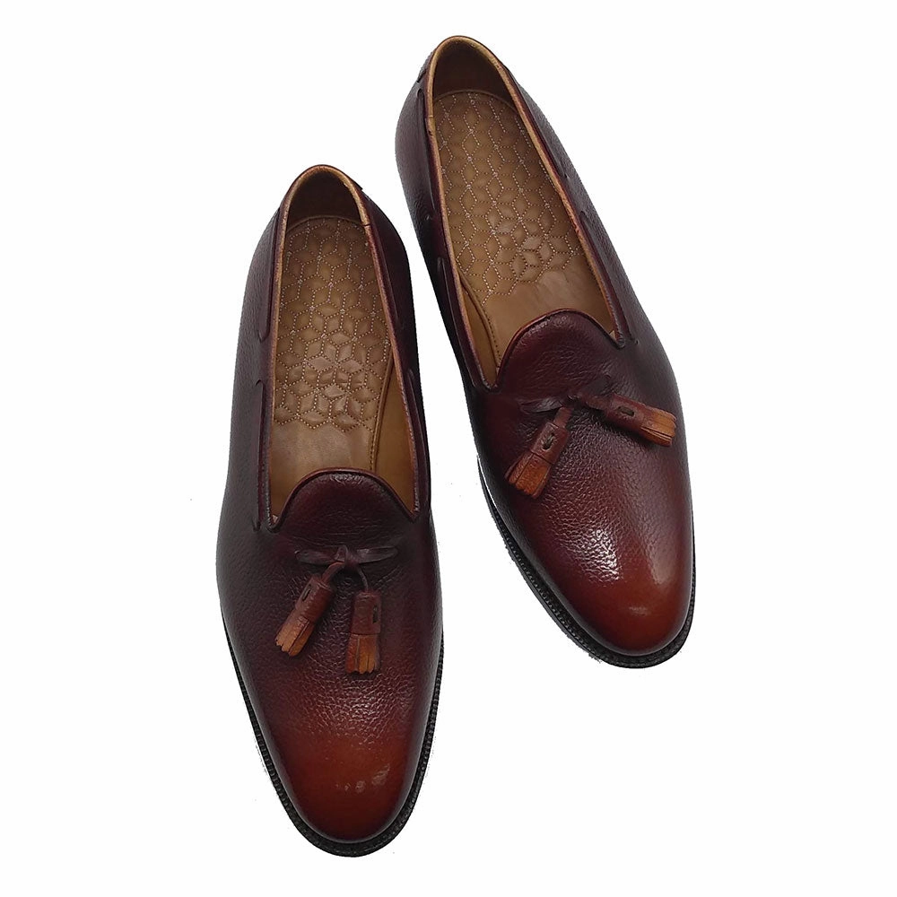 Made For Days Tassel Loafer Mto - Mahogany Patina