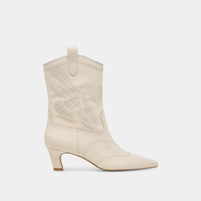 Tavla Boots Off White Leather Free To Move Core-Level Comfort