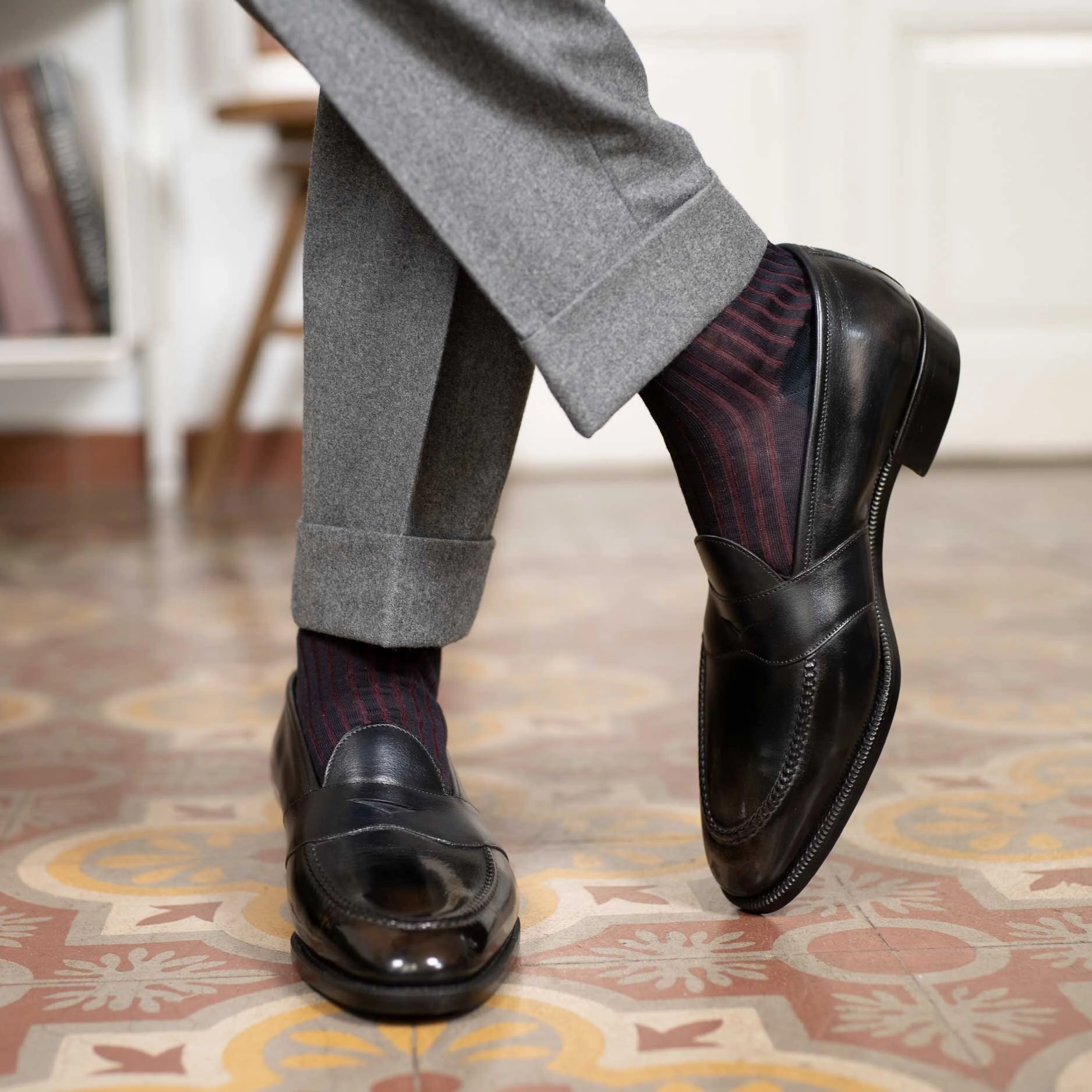 Piet Penny Loafer - Ebony Handmade Patina Simplify Your Day