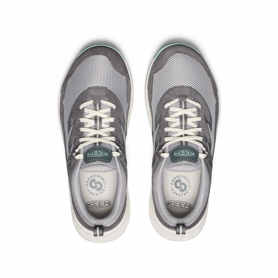 Authentic Motion Women'S Hightrail Vented Hiking Shoe  |  Steel Grey/Lichen