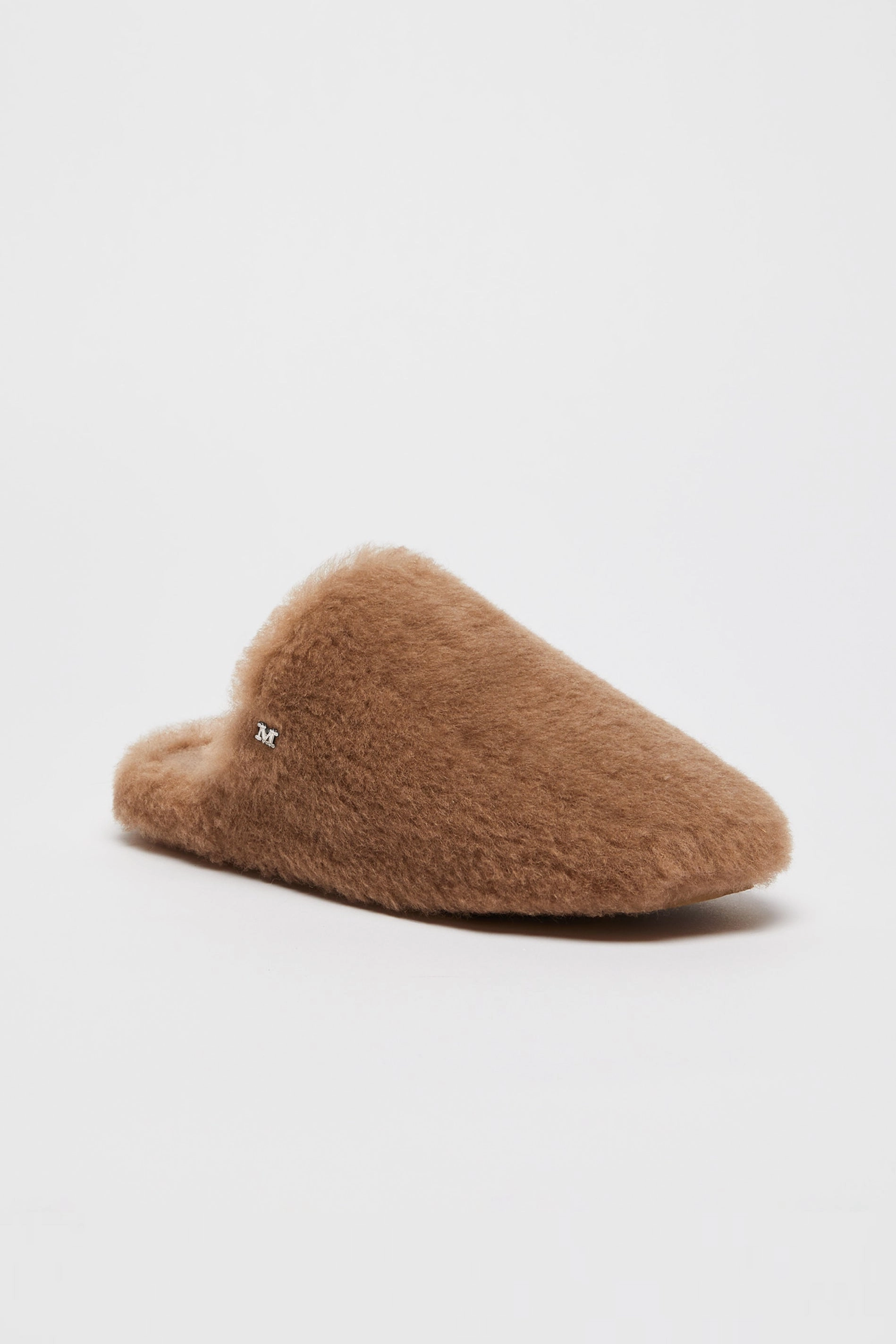 Premium Feel Gear For Now Teddy Slipper Slide In Camel