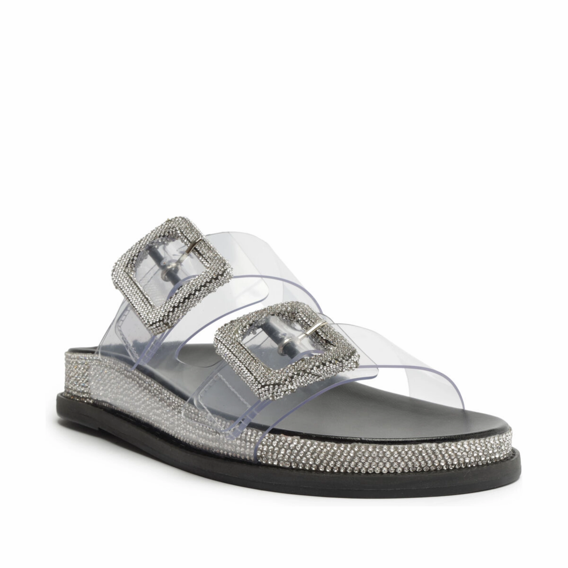 Tessa Vinyl Sandal Refined Structure Ease In Motionwear