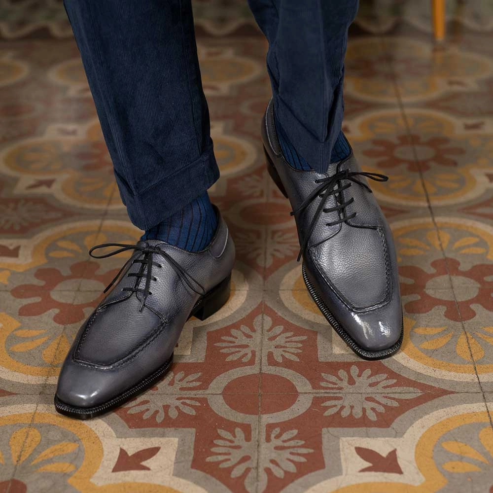 Tete Moc Toe Derby - Quiet Storm Versatile Layers Optimized Form