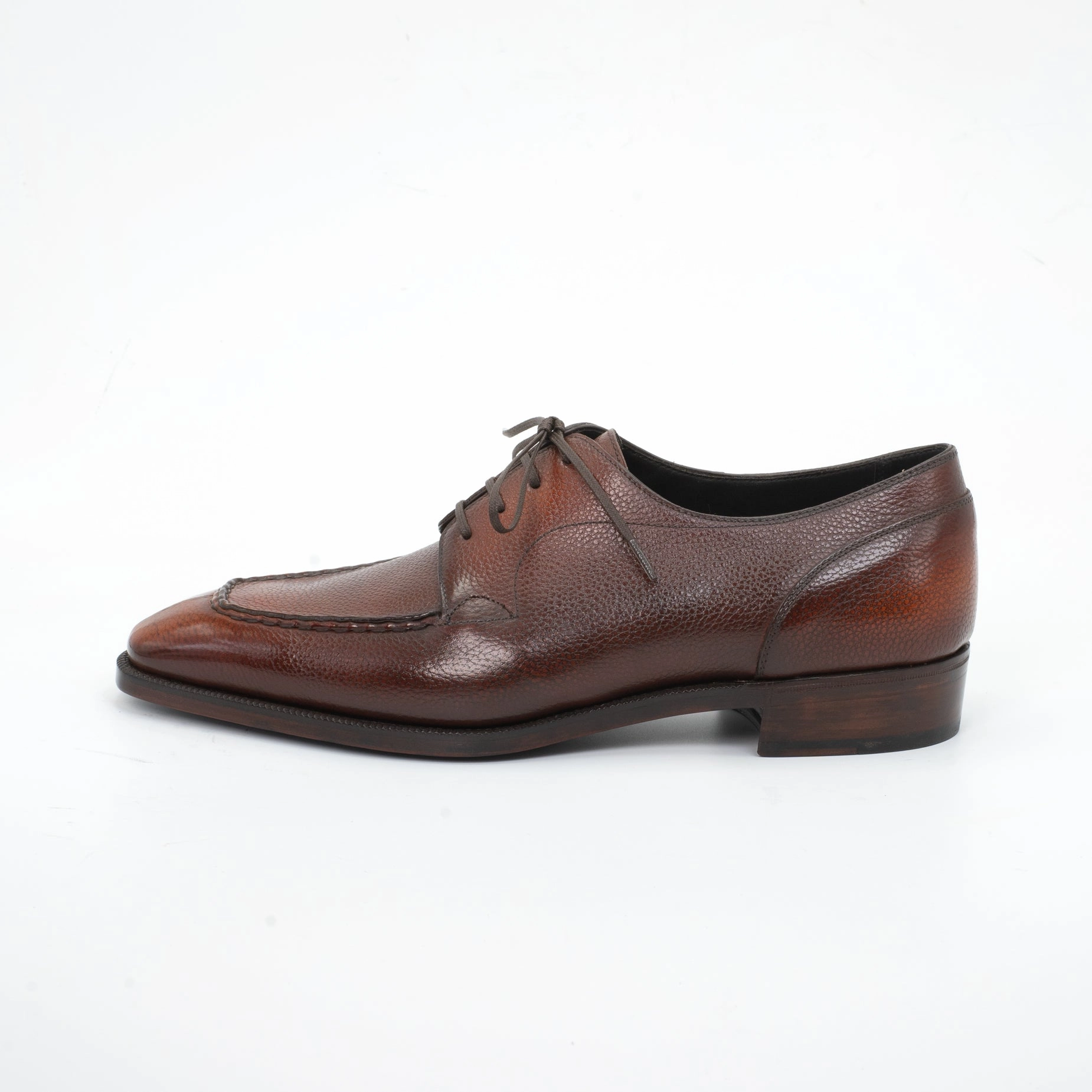 Tete Moc Toe Derby Mto - Dark Chestnut Streamlined Mobility