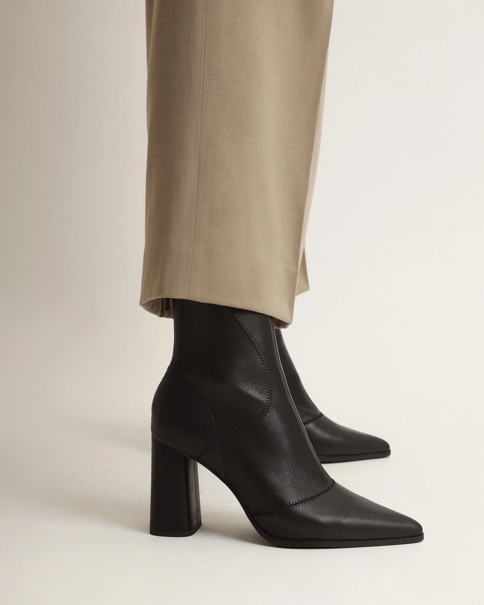 Tex High Ankle Boots Black Leather Function With Style