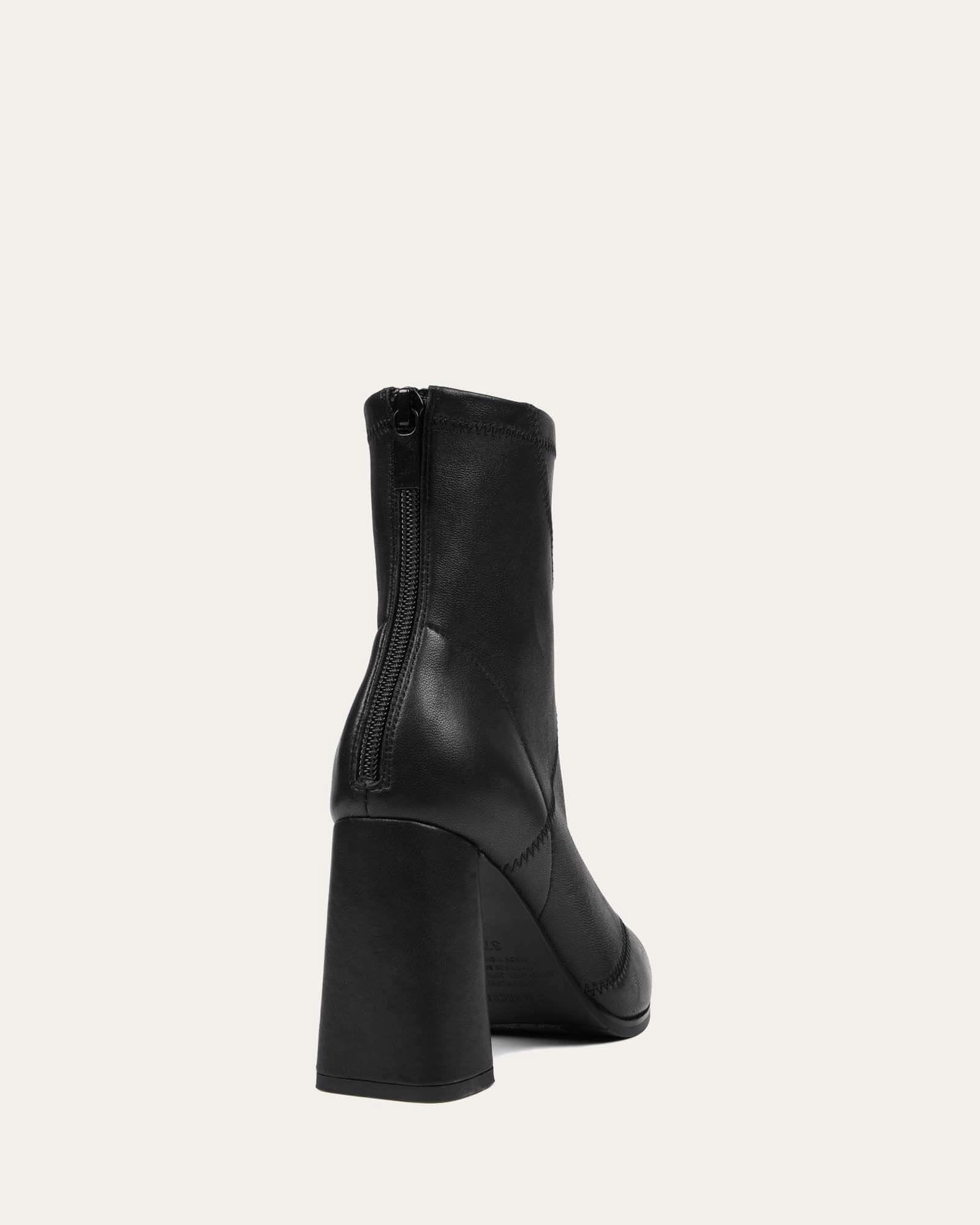 Designed For Presence Everyday Ready Tex High Ankle Boots Black Leather