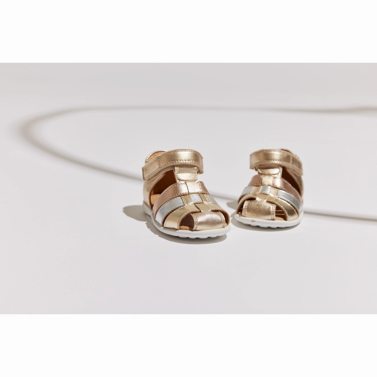 Move Smarter Bisgaard Champagne Carly Sandal