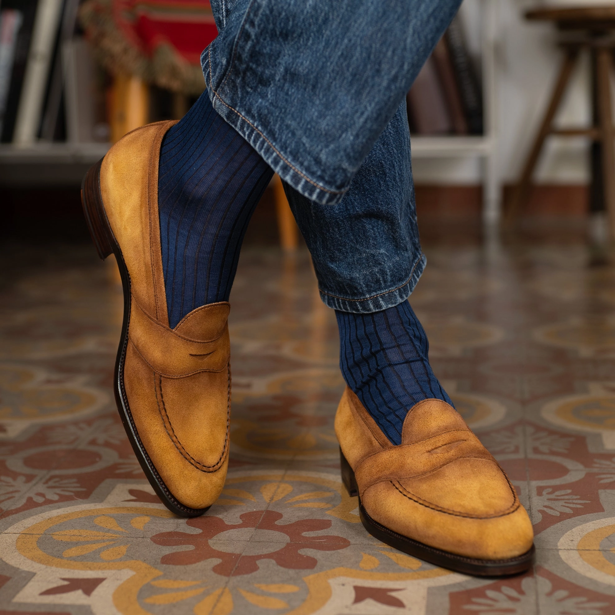 Wear The Moment Piet Penny Loafer Mto - Amber Handmade Patina