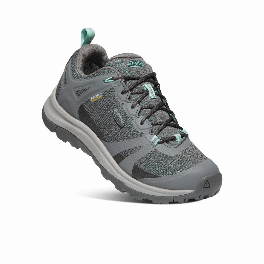 Women'S Terradora Ii Waterproof Hiking Shoe  |  Steel Grey/Ocean Wave Go-Everywhere Relaxed Innovation