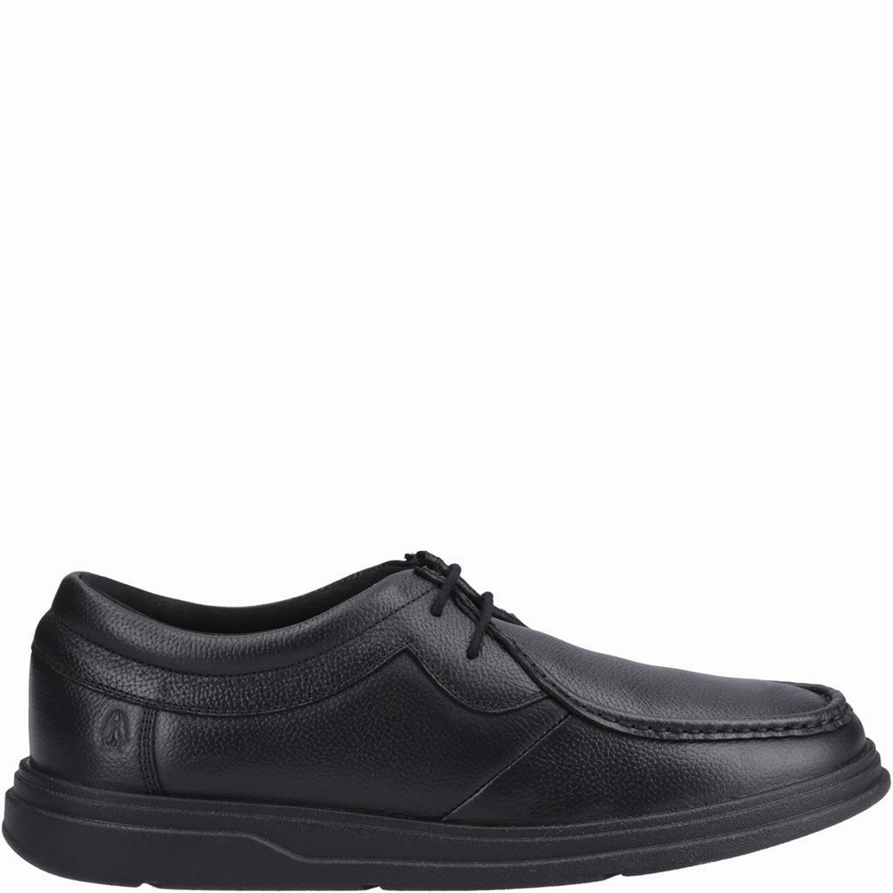 Hush Puppies Ronan Mocc Toe Senior School Shoes Flowwear
