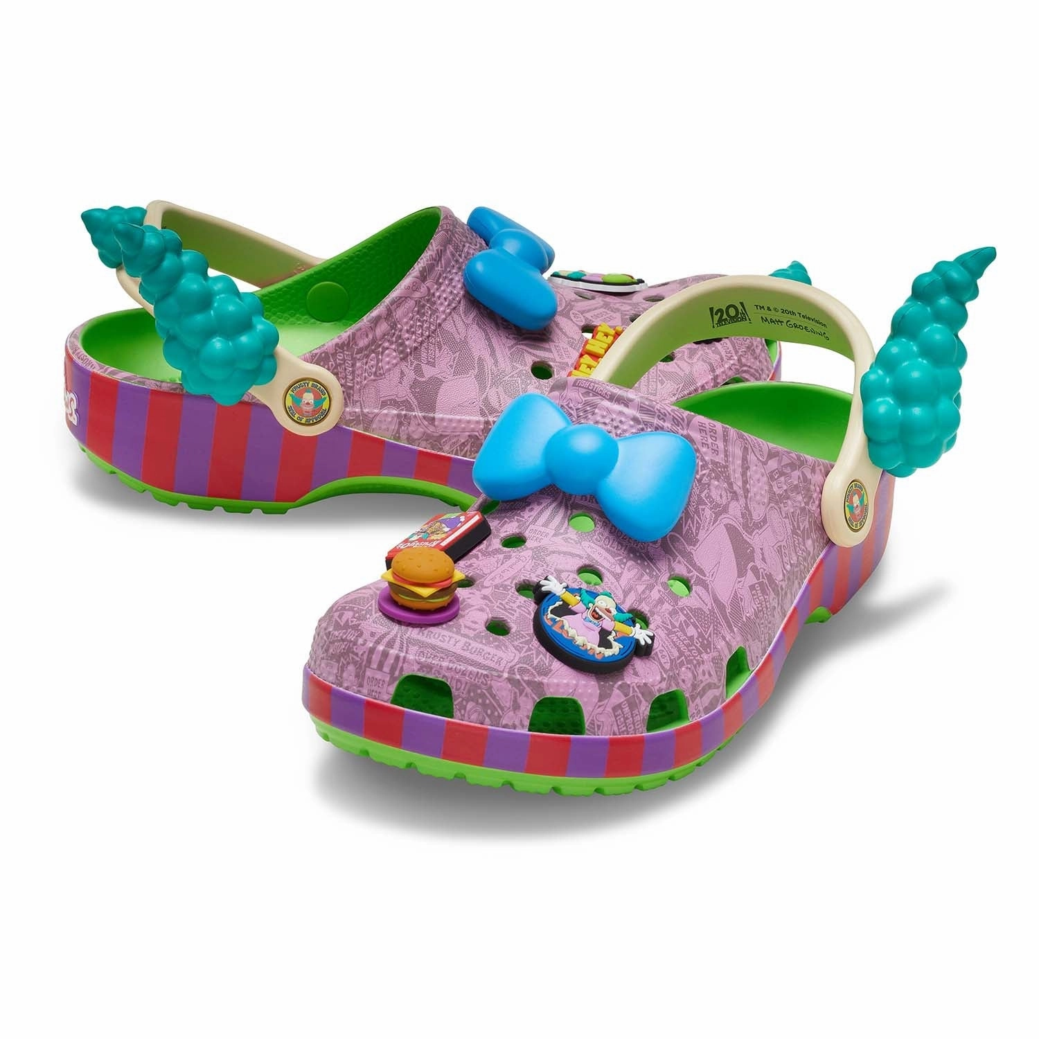 Form-To-Function Purpose Fit The Simpsons Krusty Classic Clog