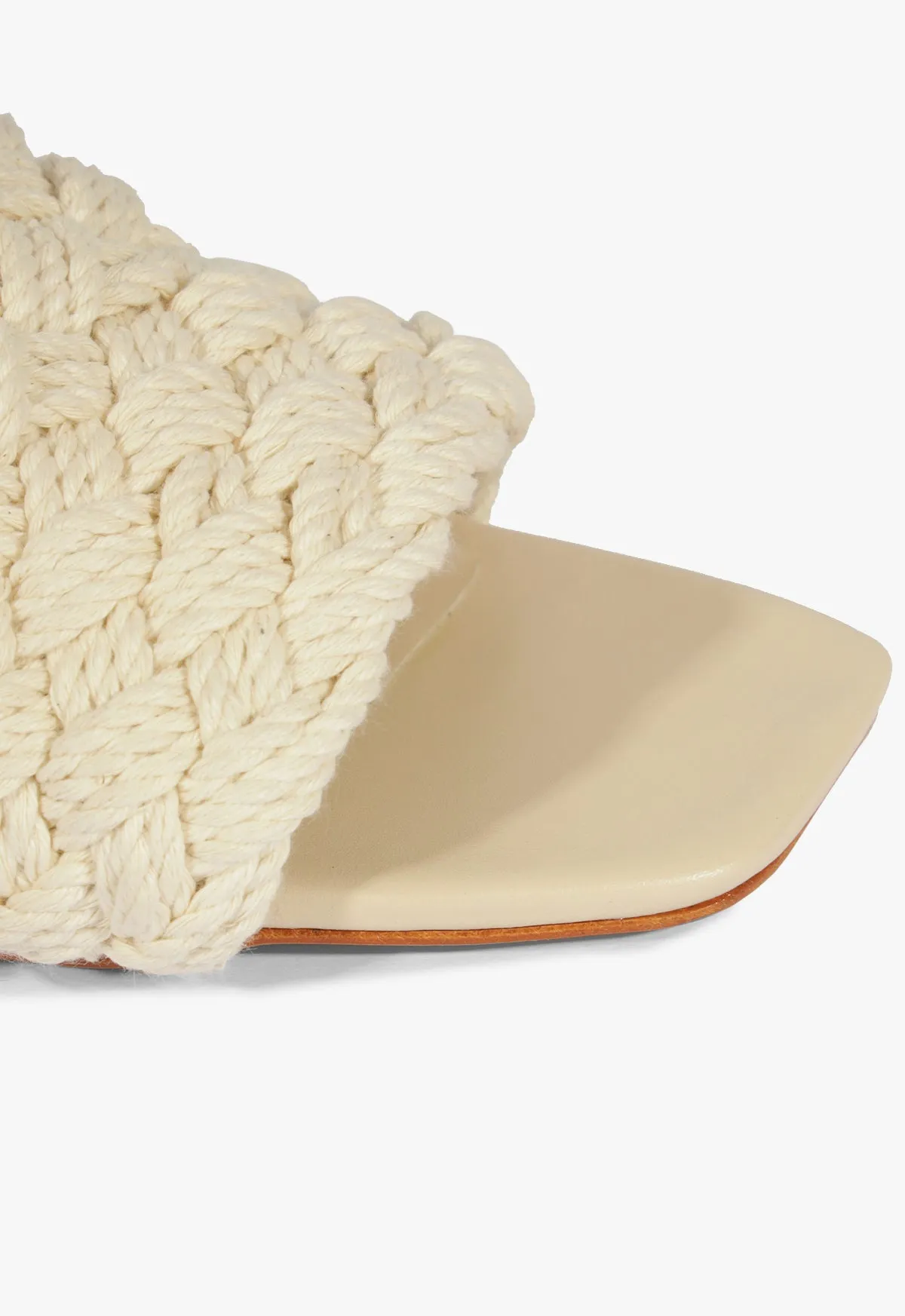 Versatile Layers Tiana Mid Raffia Sandal