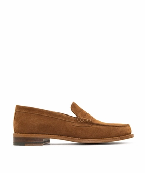 Tiffany Brown Tiger Loafers Fluid-Form Design