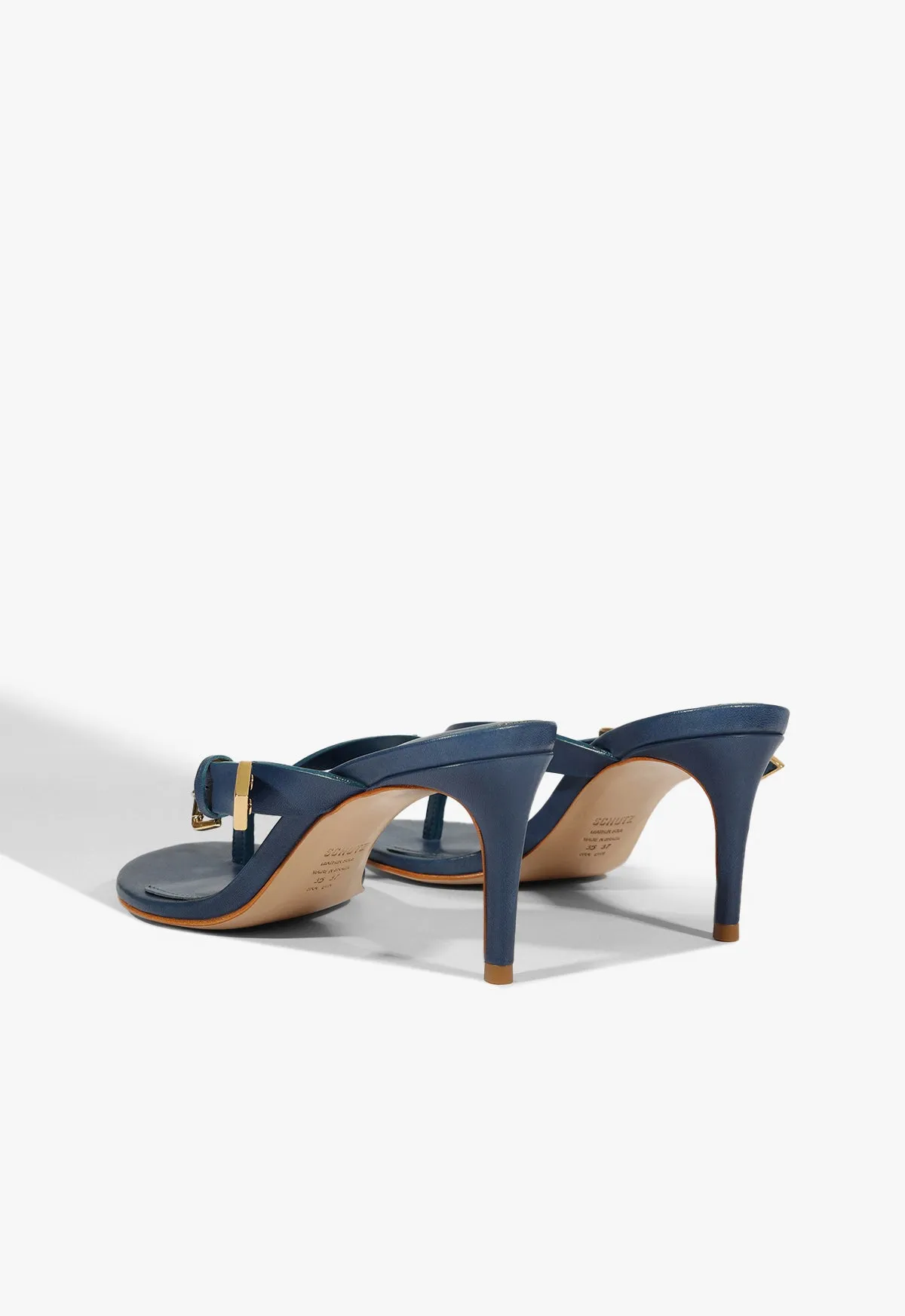 Ethel Leather Sandal Crafted Clarity