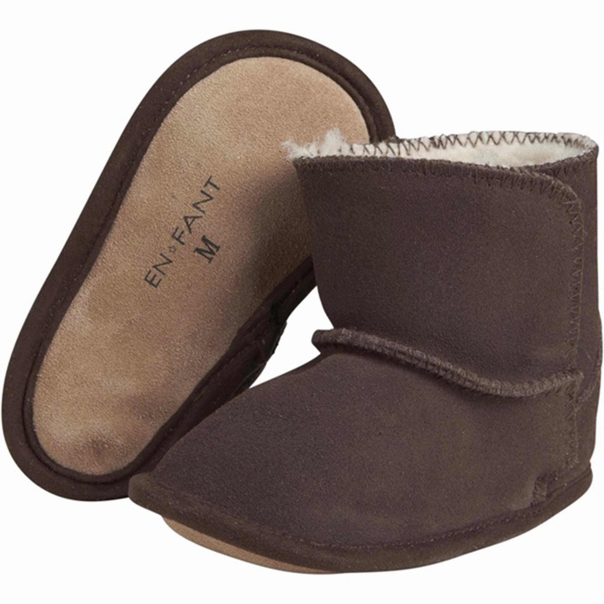 En Fant Teddy Boots Coffee Bean Rhythmic Fit
